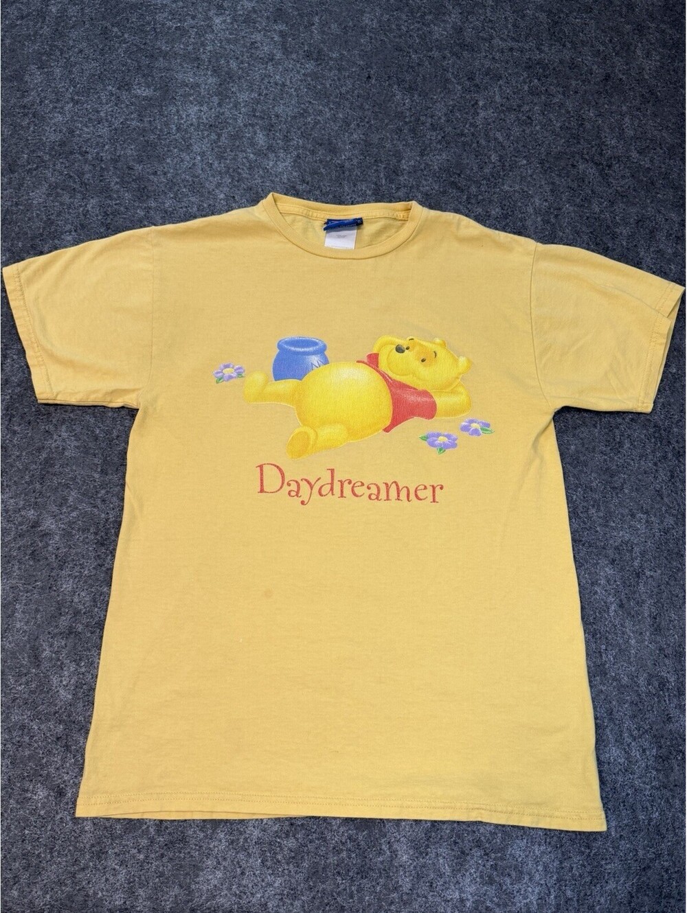 Vintage Disney Winnie the Pooh Daydreamer Graphic T-Shirt Jerry Leigh Medium 90s